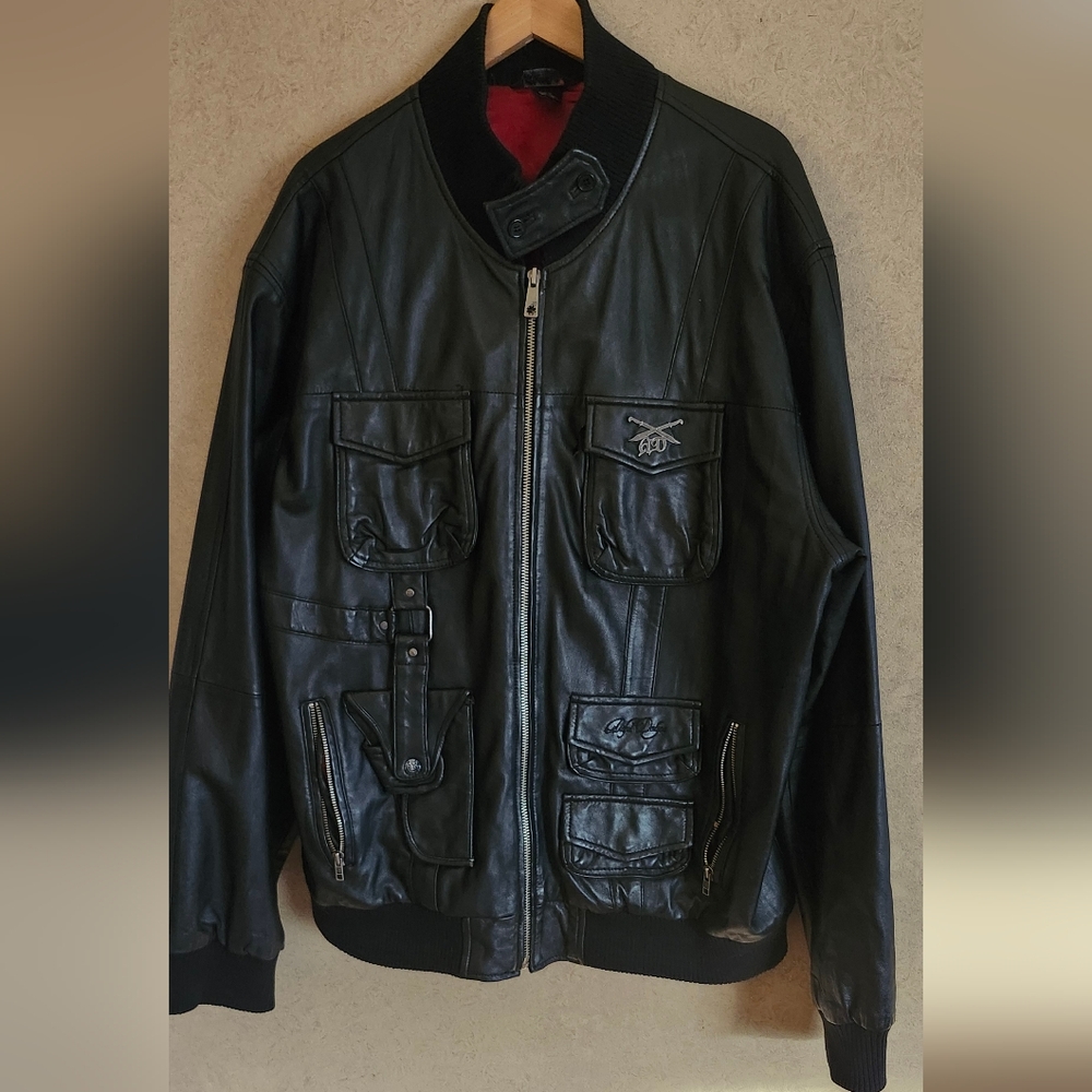Artful Dodgers black XXL leather jacket